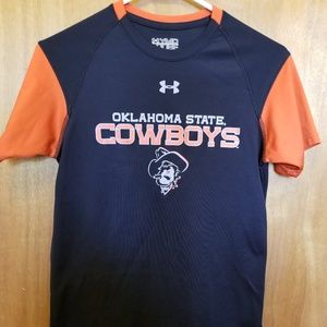 Youth Black Under Armour Oklahoma State Cowboys